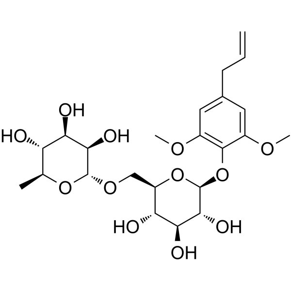 Methoxyeugenol 4-O-rutinoside图片