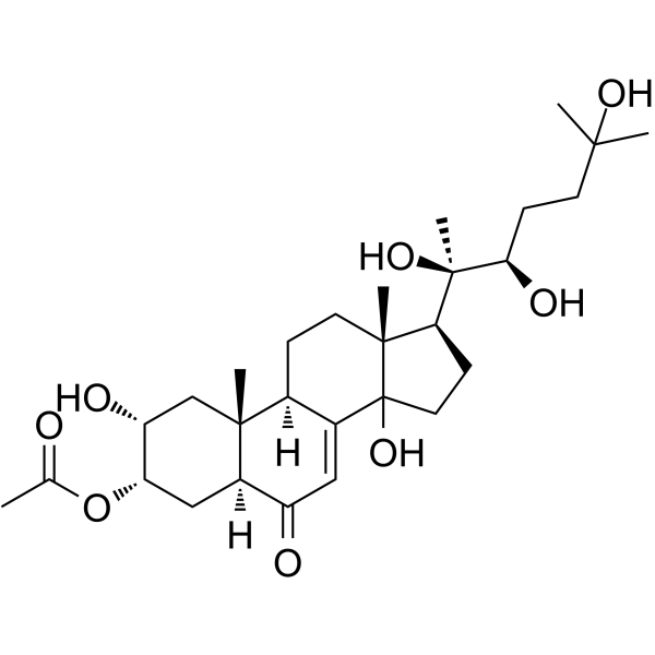 3-O-Acetyl-20-Hydroxyecdysone图片