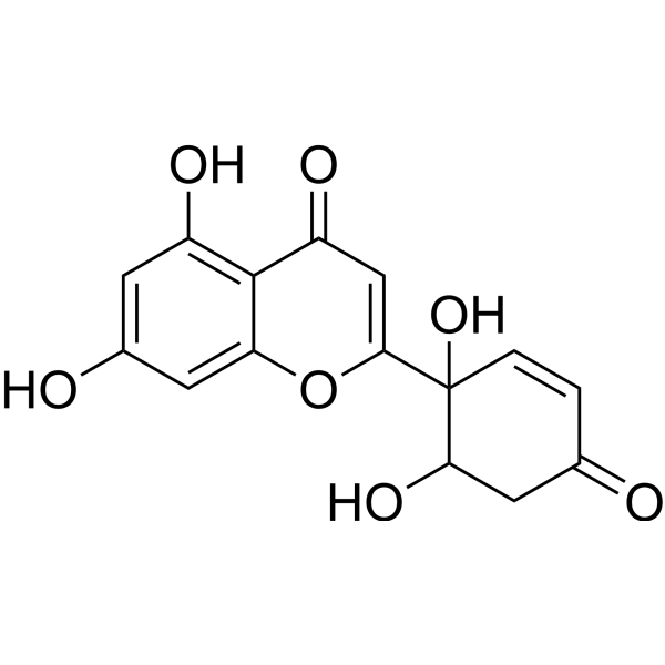 2',3'-Dihydro-2'-hydroxyprotoapigenone图片