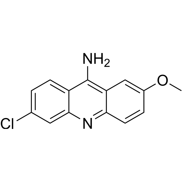 9-Amino-6-chloro-2-methoxyacridine图片