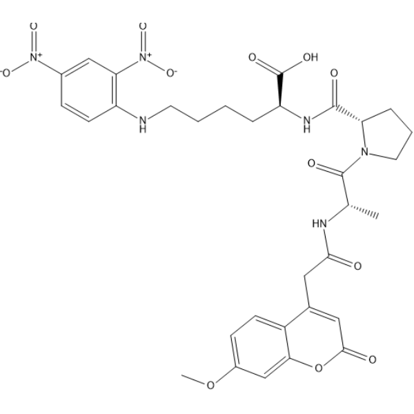 Mca-Ala-Pro-Lys(Dnp)-OH图片