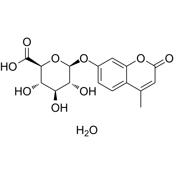 4-Methylumbelliferyl-β-D-glucuronide hydrate图片