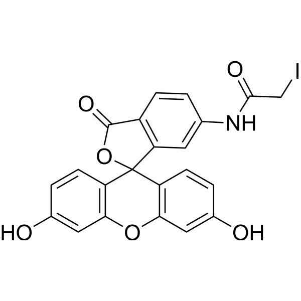 6-Iodoacetamidofluorescein图片