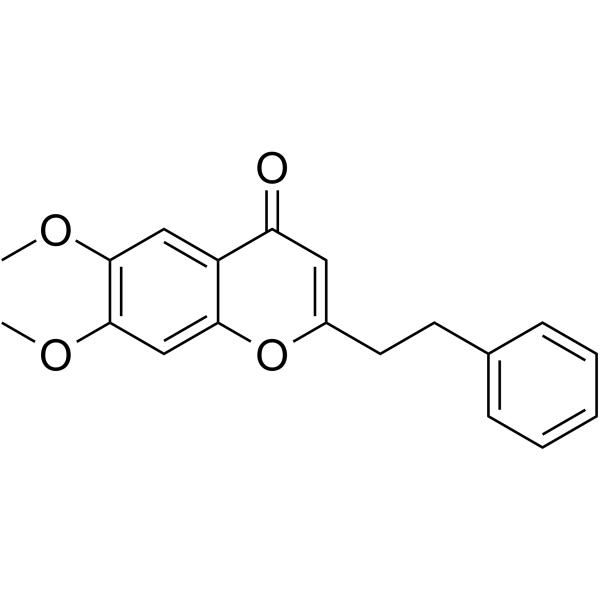 6,7-Dimethoxy-2-(2-phenylethyl)chromone图片