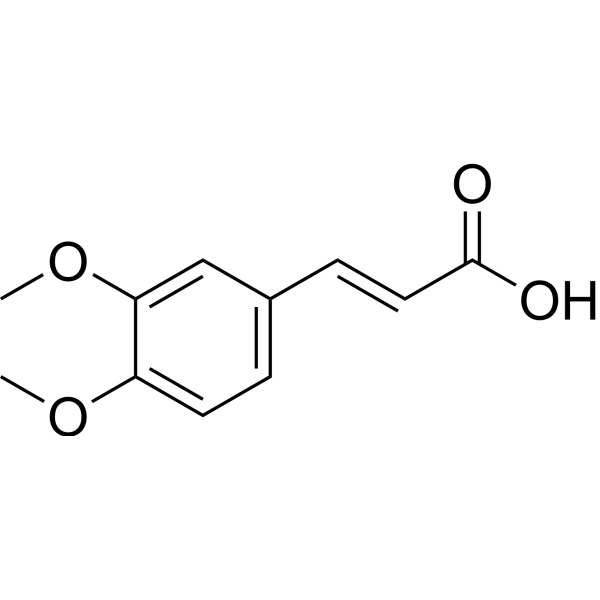 3,4-Dimethoxycinnamic acid图片