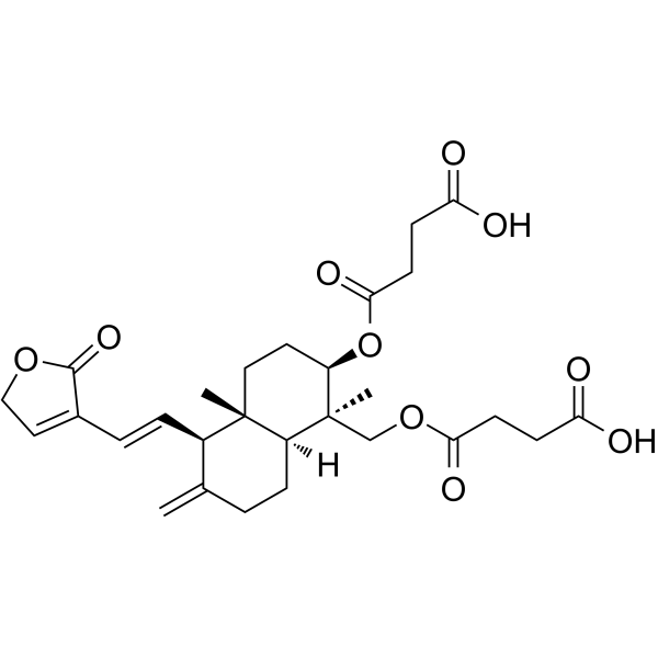 Dehydroandrographolide succinate图片