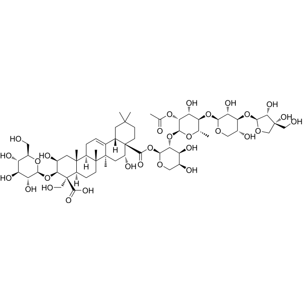 2''-O-acetyl-platyconic acid A图片