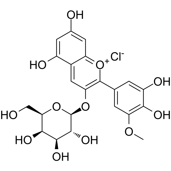Petunidin-3-O-galactoside chloride图片