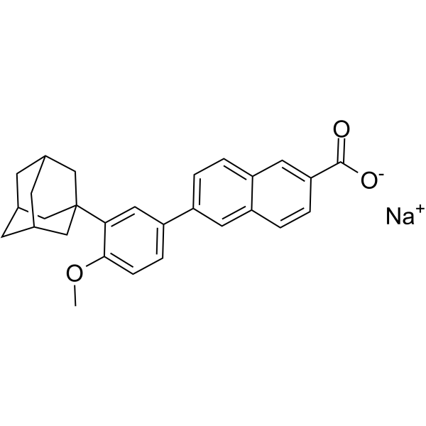Adapalene sodium salt图片