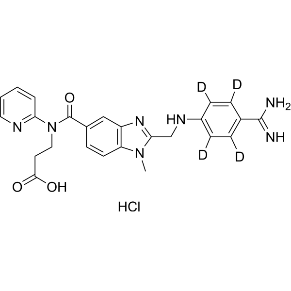 Dabigatran-d4 hydrochloride图片