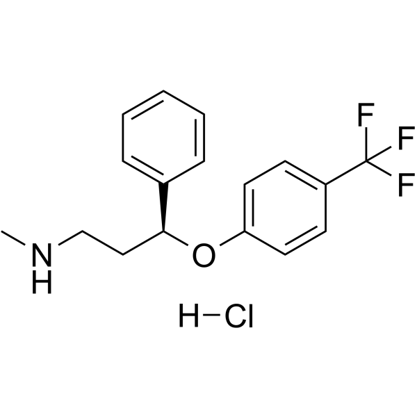 (S)-Fluoxetine hydrochloride图片