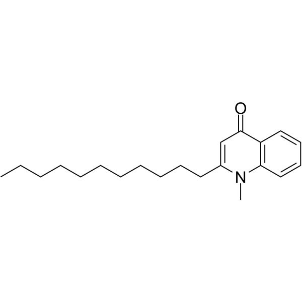 1-Methyl-2-undecyl-4(1H)-quinolone图片