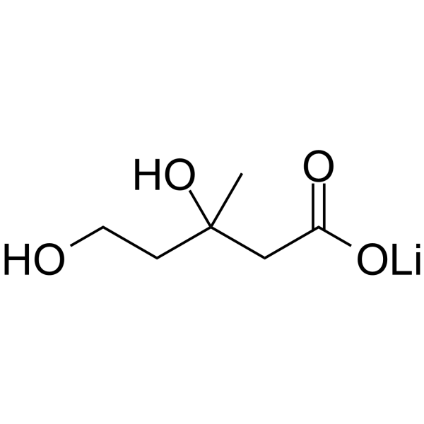 Mevalonic acid lithium salt图片