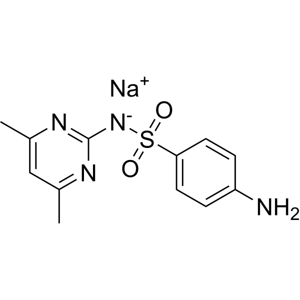 Sulfamethazine sodium图片