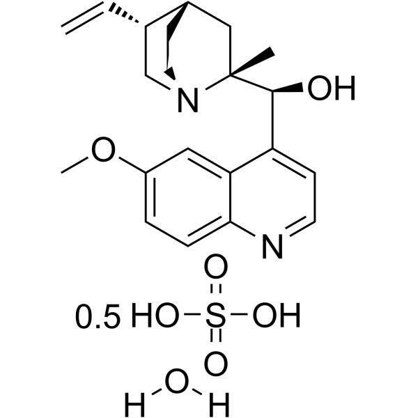 Quinidine sulfate dihydrate图片