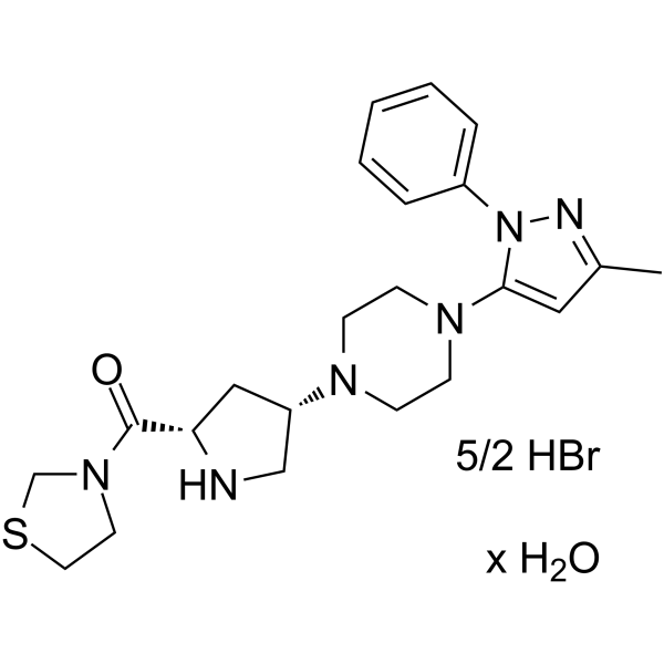 Teneligliptin hydrobromide hydrate图片