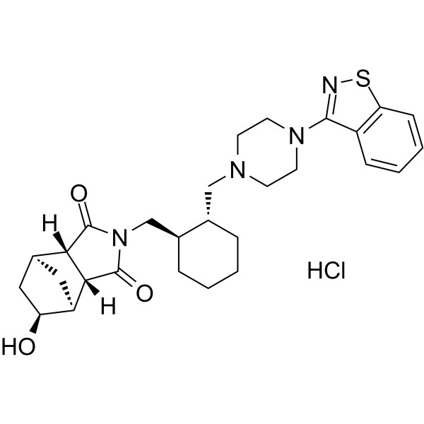 Lurasidone metabolite 14326 hydrochloride图片