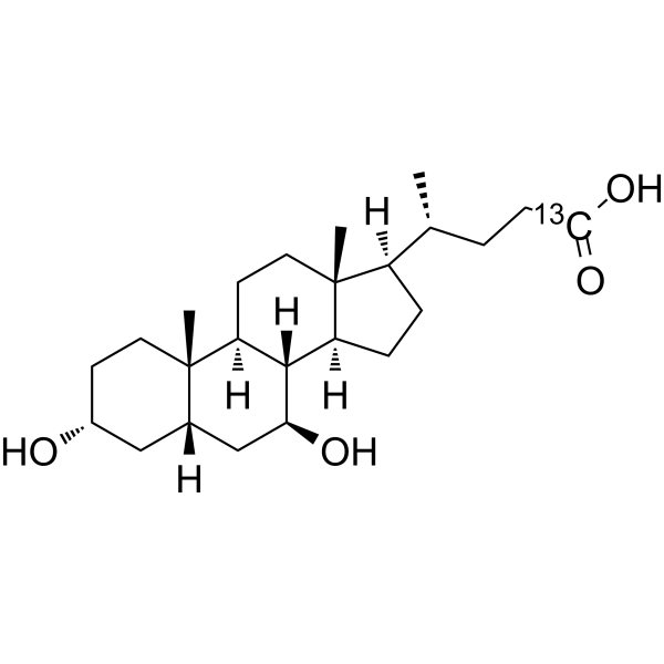 Ursodeoxycholic acid-13C图片