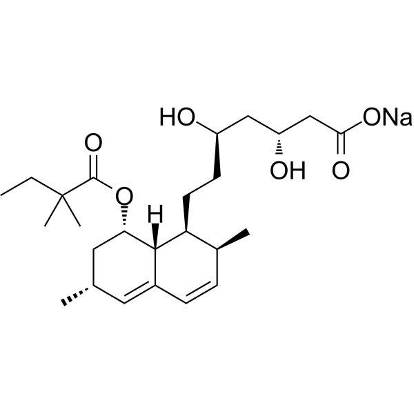 Simvastatin hydroxy acid sodium图片