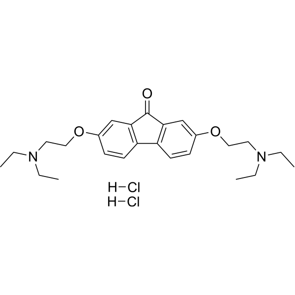 Tilorone dihydrochloride图片