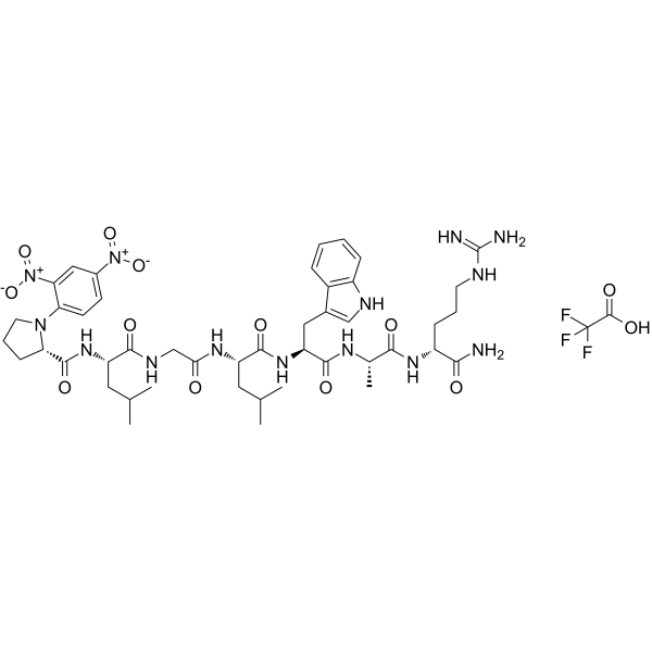 Dnp-PLGLWA-DArg-NH2 TFA图片