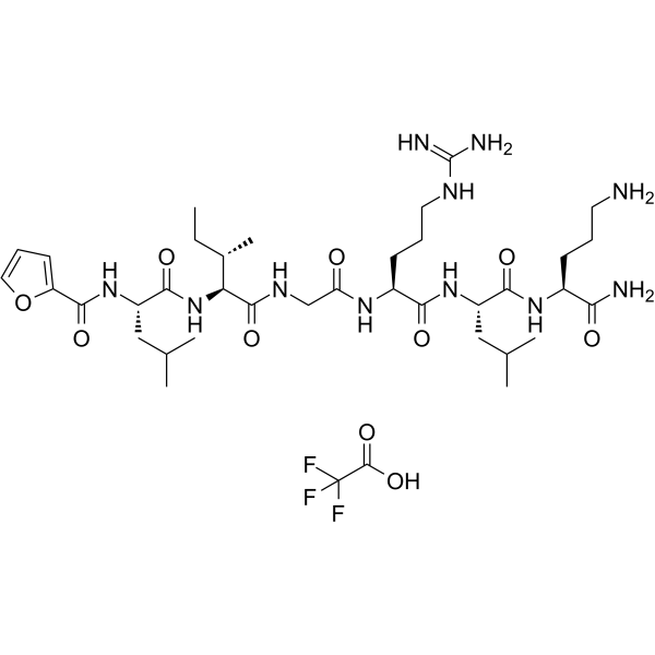 2-Furoyl-LIGRLO-amide TFA图片