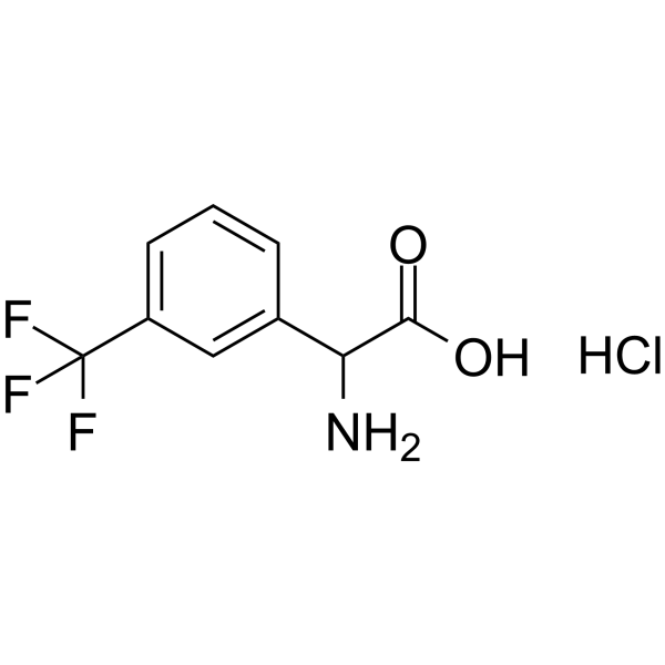 2-(3-Trifluoromethylphenyl)glycine hydrochloride图片