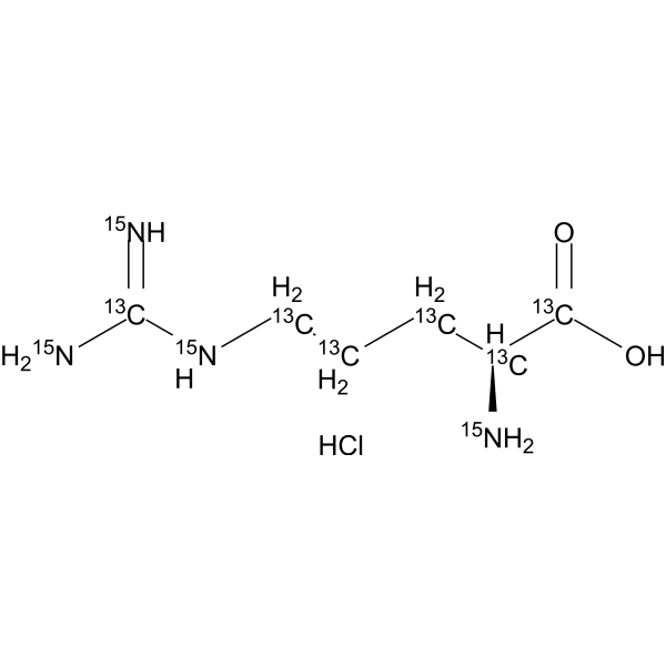 L-Arginine-13C6,15N4 hydrochloride图片