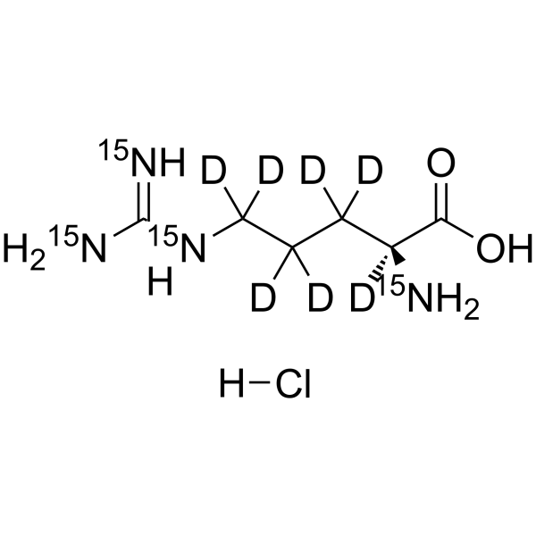 L-Arginine-15N4,d7 hydrochloride图片