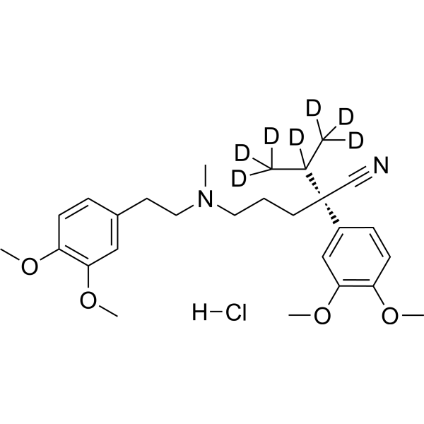 (S)-Verapamil-d7 hydrochloride图片