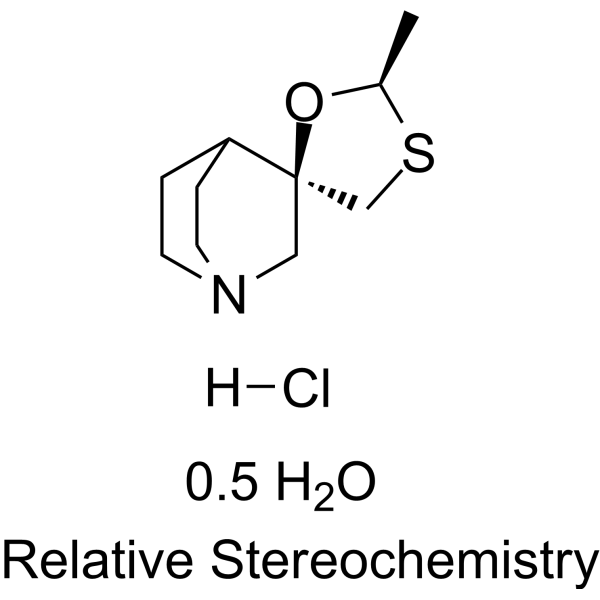 Cevimeline hydrochloride hemihydrate图片
