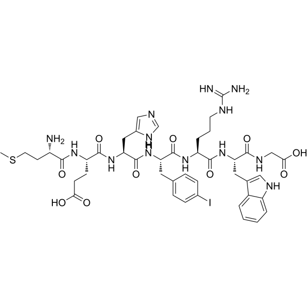 (p-Iodo-Phe7)-ACTH(4-10)图片