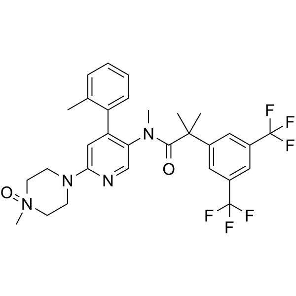 Netupitant metabolite Netupitant N-oxide图片