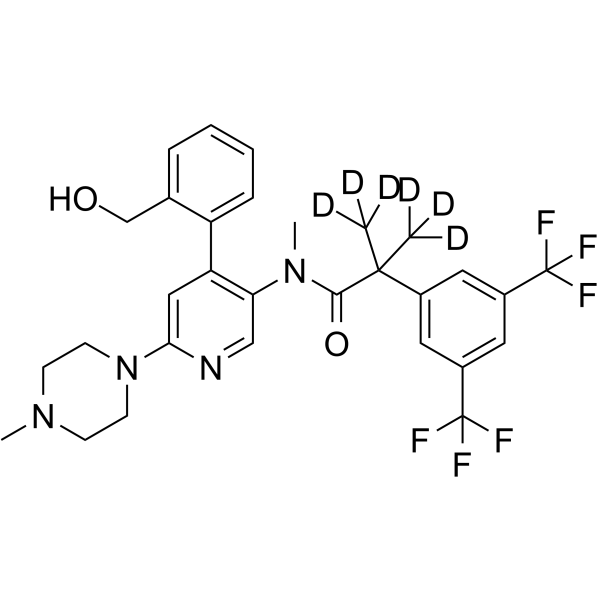 Monohydroxy Netupitant D6图片