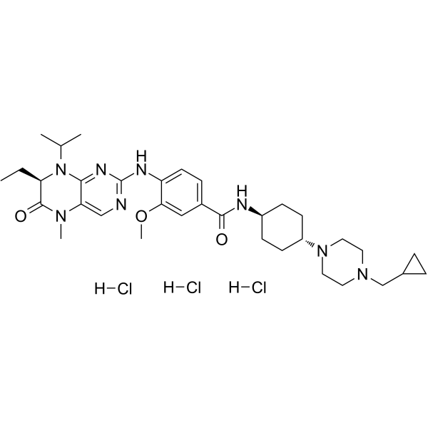 Volasertib trihydrochloride图片
