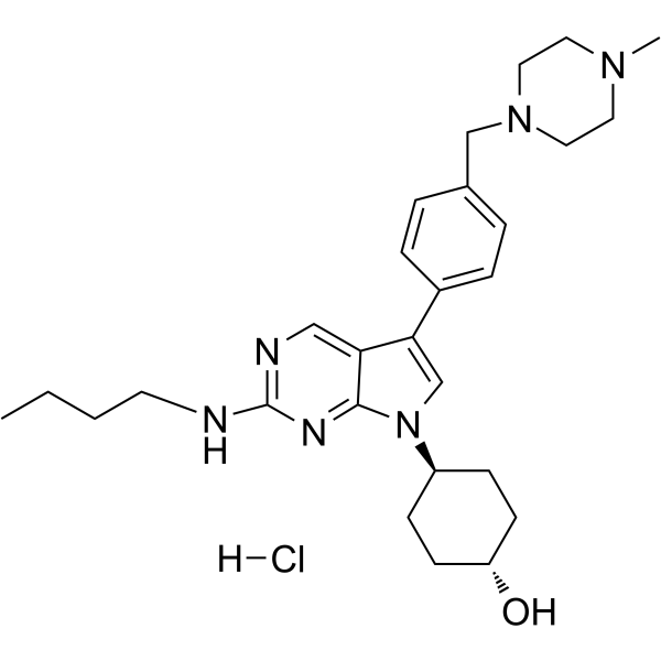 UNC2025 hydrochloride图片