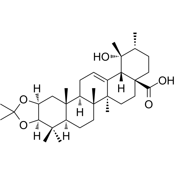 2,3-O-Isopropylidenyl euscaphic acid图片
