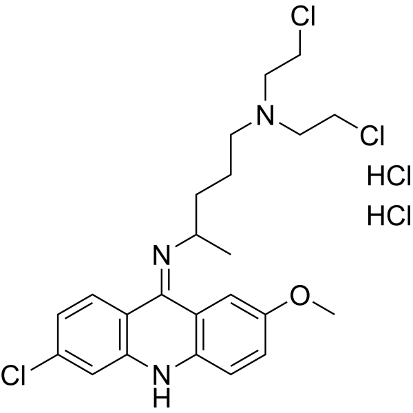 Quinacrine mustard dihydrochloride图片
