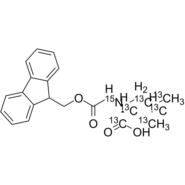 Fmoc-leucine-13C6,15N图片