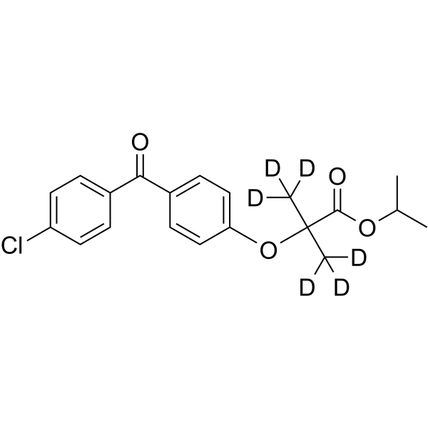 Fenofibrate-d6图片