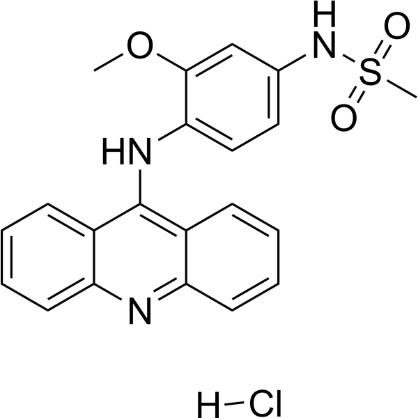 Amsacrine hydrochloride图片