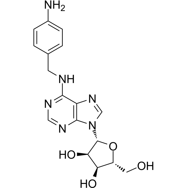 N-[(4-Aminophenyl)methyl]adenosine图片