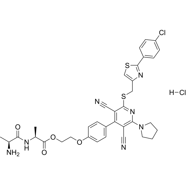 Neladenoson dalanate hydrochloride图片