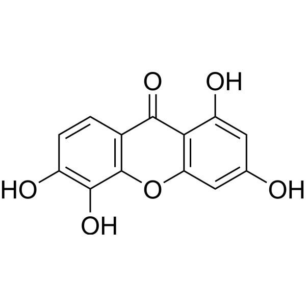 1,3,5,6-Tetrahydroxyxanthone图片