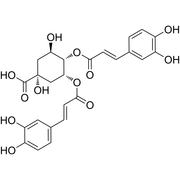 4,5-Di-O-caffeoylquinic acid图片