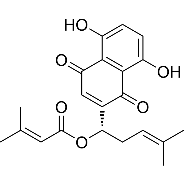 β,β-Dimethylacrylalkannin图片