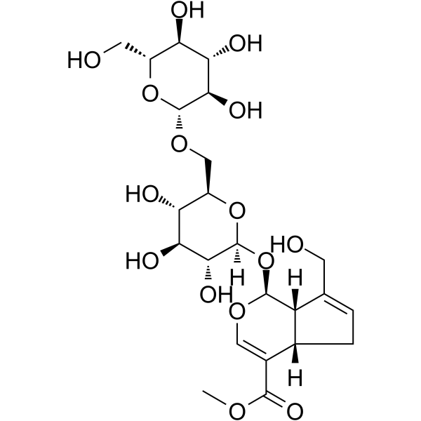 Genipin 1-β-D-gentiobioside图片