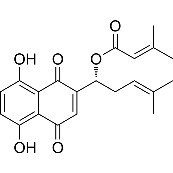 β,β-Dimethylacrylshikonin图片