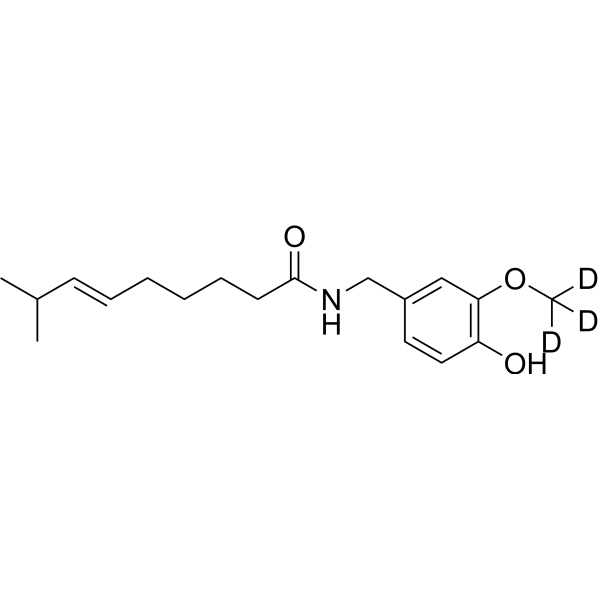 (E/Z)-Capsaicin-d3图片