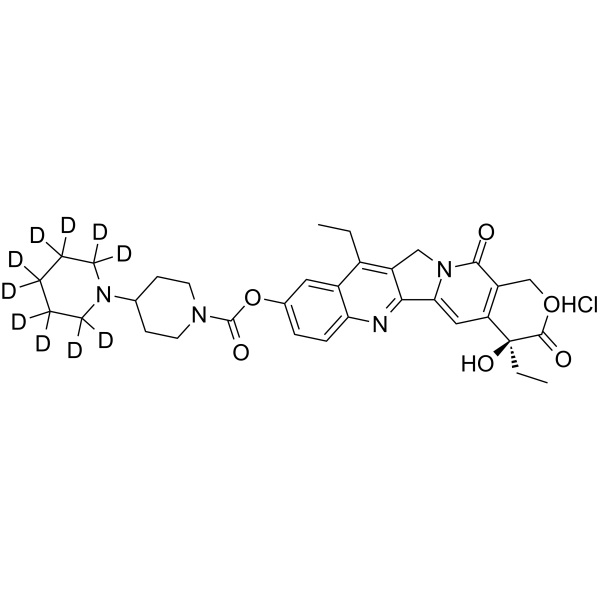 Irinotecan-d10 hydrochloride图片